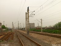 Northern end of the passenger coach yard